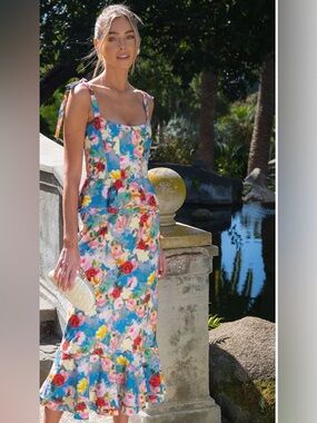 Show Me Your Mumu Pauline Peplum Dress